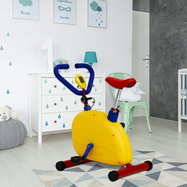 YFJBDKS Kids' Fun and Fitness Exercise Bike Set, Indoor/Outdoor Workout Equipment for Children's Cardio Training and Toddler Sports Activities - Image 8