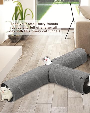 3 way cat tunnels for cats