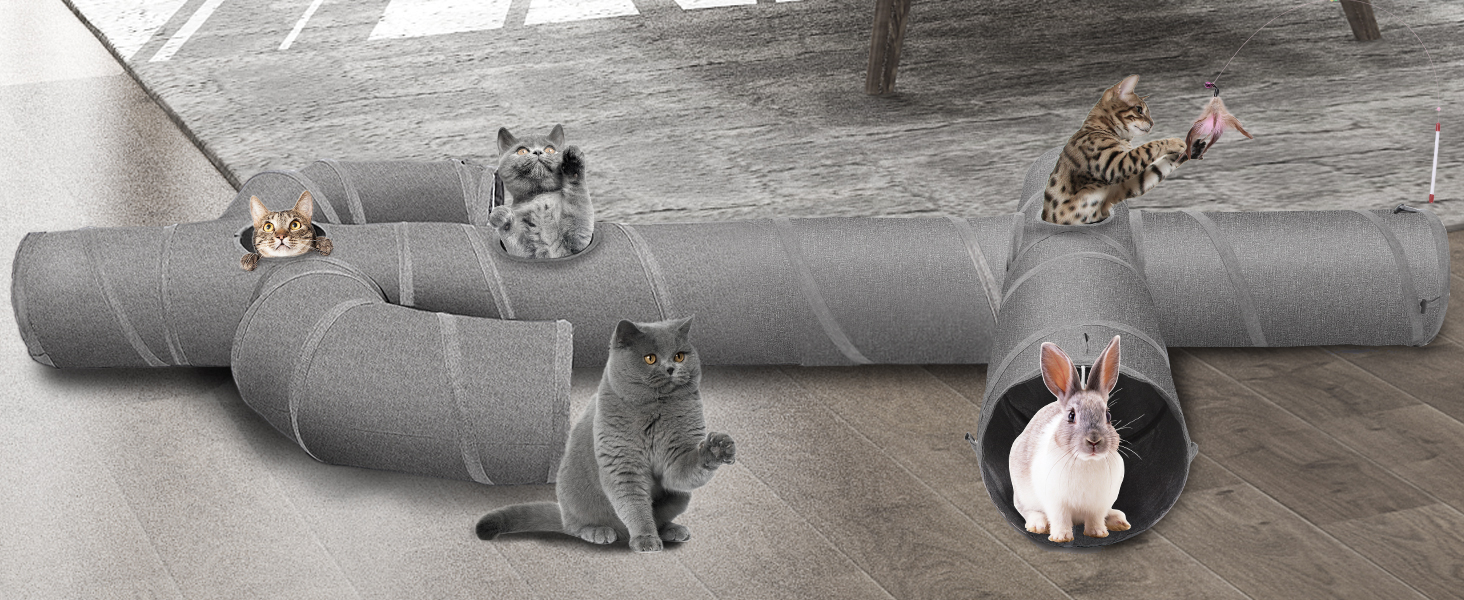 folded cat tube tunnel
