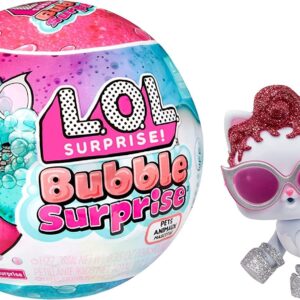 L.O.L. Surprise! Bubble Surprise Pets - RANDOM ASSORTMENT - Collectable Doll, Pet, Surprises, Accessories, Bubble Surprise Unboxing & Bubble Foam Reaction in Warm Water - Great for Kids Ages 4+