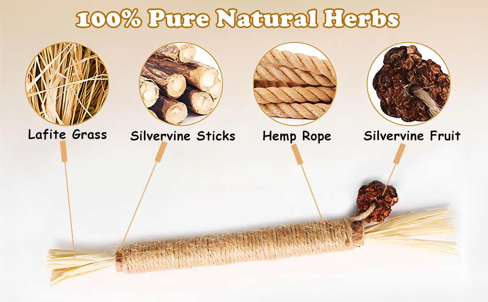 Natural Silvervine Chew Sticks