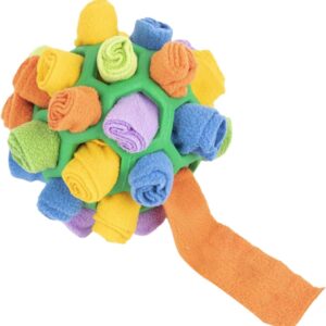 Baoblaze Snuffle Ball Toy Foraging Mat Dog Enrichment Snuffle Puppy Treat Dispenser Slow Feeder Interactive Dog Puzzle Toys for Small, Medium, Large Breeds (Green)