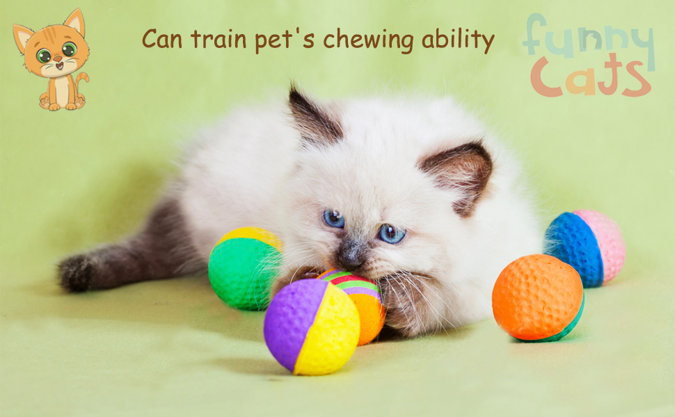  Cat Toy Balls