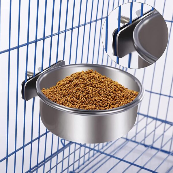 Birds Food Holder Parrots Feeder Stick Stainless Steel Fruit Vegetable Meat Hanging Skewer Cockatiel Foraging Stick 5PCS - Image 6