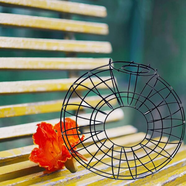 Wild Bird Feeder Bird Food Container No-Mess For Parrots Budgies Cockatiel Hanging Suet Basket Holder Feeding Tool - Image 3