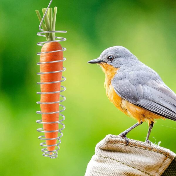 Bird Parrot Food Holders Fruit Feeder Skewer Hanging Food Holder Stainless Steel Feeding Stick Skewer For Cockatoo Treat - Image 7