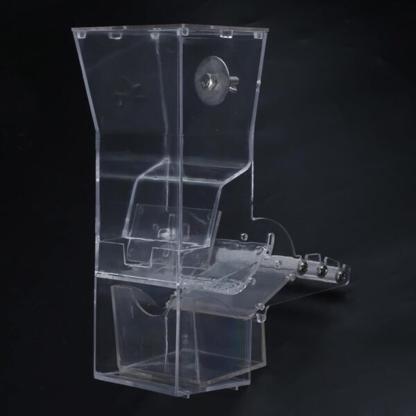 Birds Food Bowl Food Dispenser With Perch For Cage Canary Parakeet Pet Bird Cage Food Feeder For Cage - Image 6