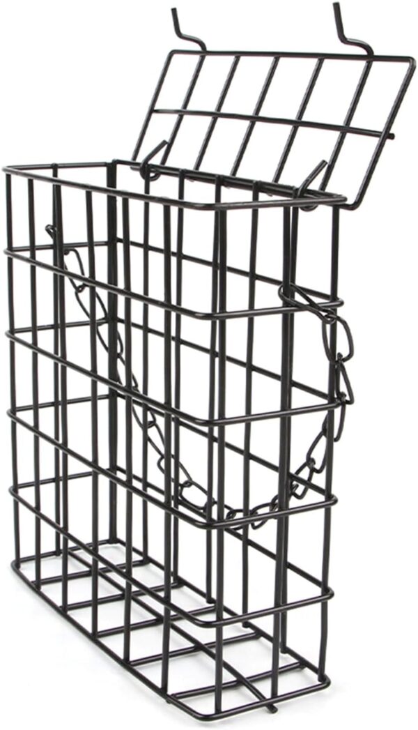 Wild Bird Feeder Bird Food Container For Parakeets Budgies Cockatiel Hanging Suet Basket Feeding Tool Supplies - Image 6