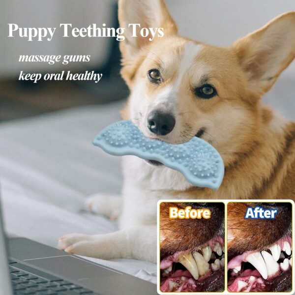 Ousiya 8 Pack Puppy Toys Set,Puppy Chew Toys,Puppy Teething Toys From 8 Weeks,Dog Toys for Small Dogs Training and Playtime - Image 3