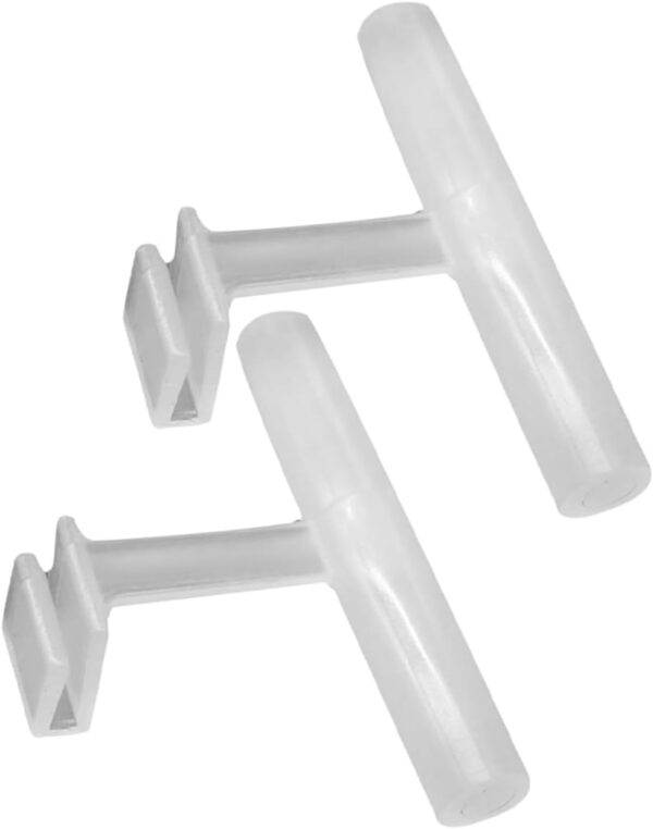 Yardwe 8 Pcs Bird Feeder Bird Feeding Cup Perch Bird Food Holder Perch Bird Cage Supply Bird Food Container Perch Bird Food Feeder Perch Bird Food Bowl Perch Clear Bird Cage Feeder Perch - Image 5