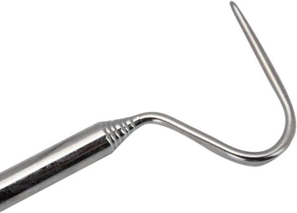 SENZEAL Retractable Snake Rod Stainless Steel Hook Professional Reptile Supplies for Snake Lovers Silver 16cm to 68cm - Image 4