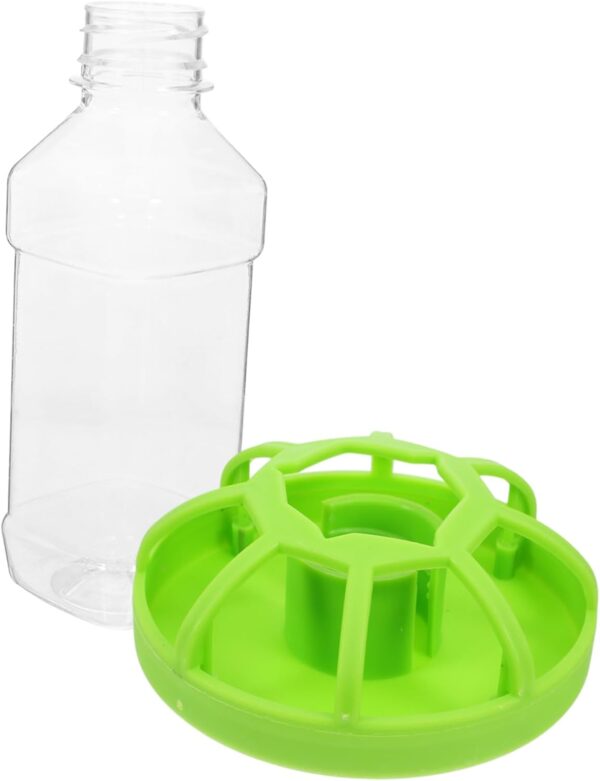 Yardwe 3pcs Parrot Feeder Parrot Food Feeding Container Automatic Bird Feeder Ornament Indoor Bird Feeder Bird Feeding Tool Bird Food Feeder Reusable Bird Feeder Bird Food Bowl - Image 5