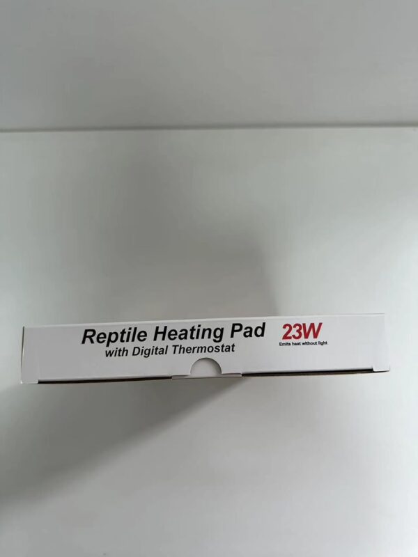 FIPASEN Reptile Heating Mat with Digital Thermostat, 8x12 Inch Terrarium Heat Mat for Tortoise/Snakes/Lizard/Gecko/Hermit Crab/Frog/Spider/Insect Breeding/Plant Box - Upgraded Reptile Heating Pad - Image 14
