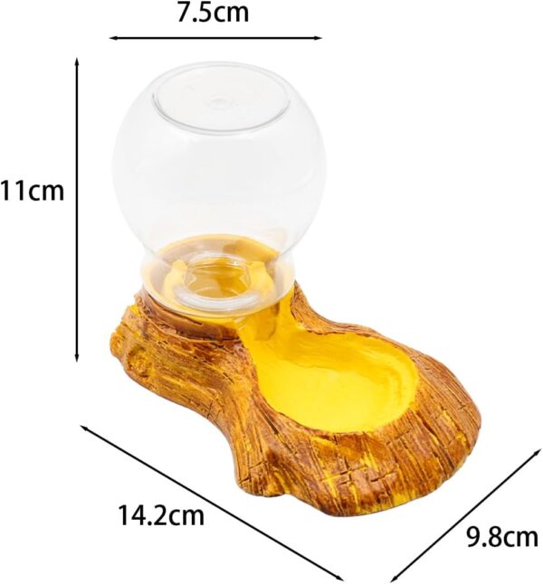 ZONADAH Reptile Water Basin Pet Automatic Waterer Dispenser Reptile Water Feeder Turtle Feeding Food Dish for Reptile Amphibians Tortoise Lizard Hamster - Image 7