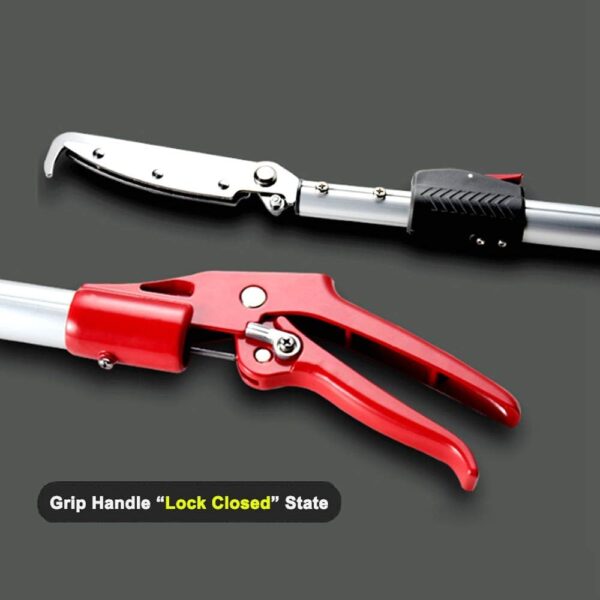 YomyRay 150CM Snake Tong Reptile Grabber Stick Rattlesnake Catcher Professional Extendable Wide Jaw Handling Tool (Include Bag) (150CM Extendable) - Image 7