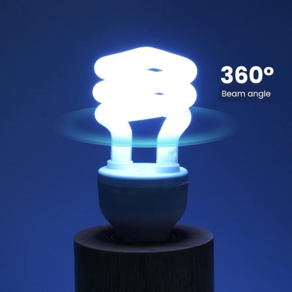 DoRight UVB Light Reptile Kit 10.0 13W, E27 Screw Base UVA UVB Bulb for Tortoise AC200-240V UVB Compact Fluorescent Lamp for Lizard Chameleon Leopard Gecko Vivarium Turtle Tank (1-Pack) - Image 5