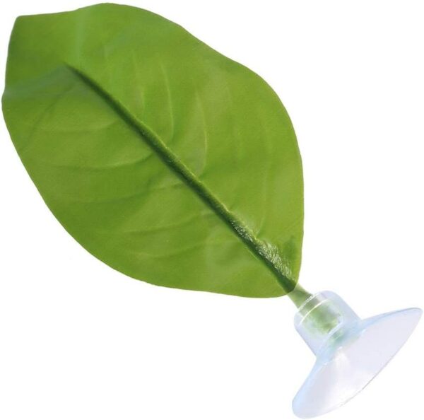 Aquariums Artificial Betta Hammock Fish Rest Plant Leaf Bed Fish Tank Supply Leaves Betta Bed Leaf with Suction Cup - Image 8