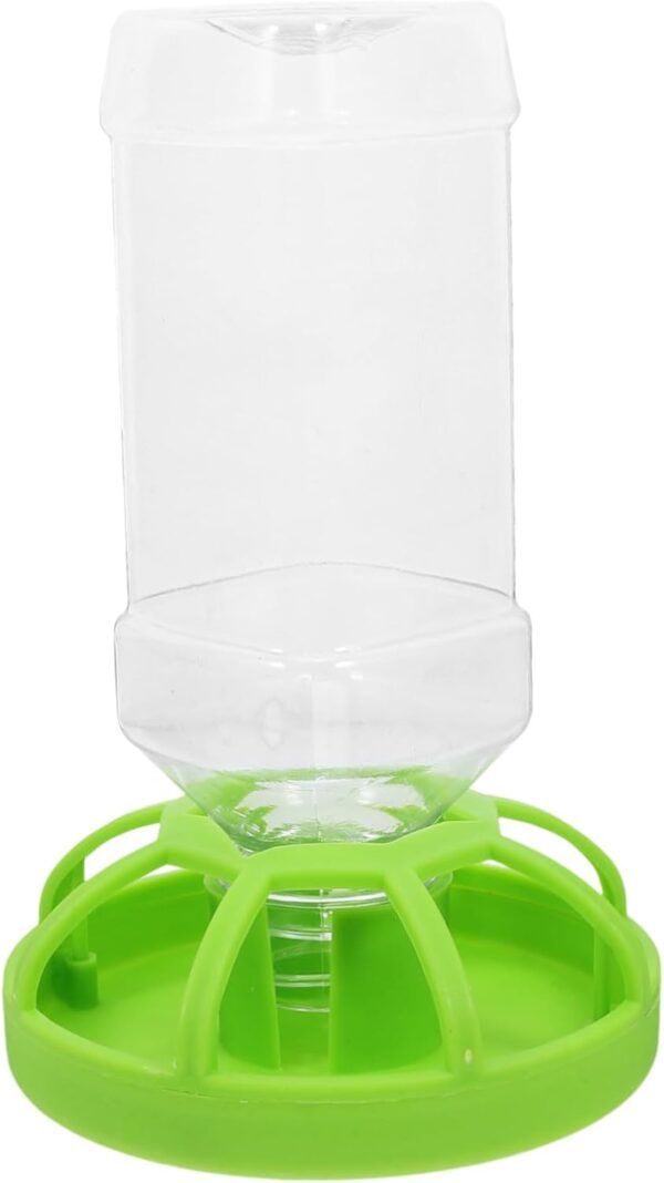 Yardwe 3pcs Parrot Feeder Parrot Food Feeding Container Automatic Bird Feeder Ornament Indoor Bird Feeder Bird Feeding Tool Bird Food Feeder Reusable Bird Feeder Bird Food Bowl - Image 3
