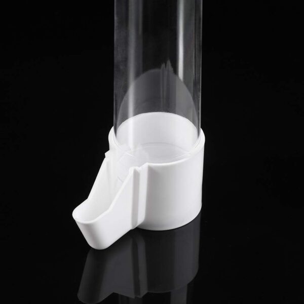 2-Piece Bird Water Dispenser For Cage Automatic Parrot Waterer No Mess Parakeet Feeder Food Container - Image 7