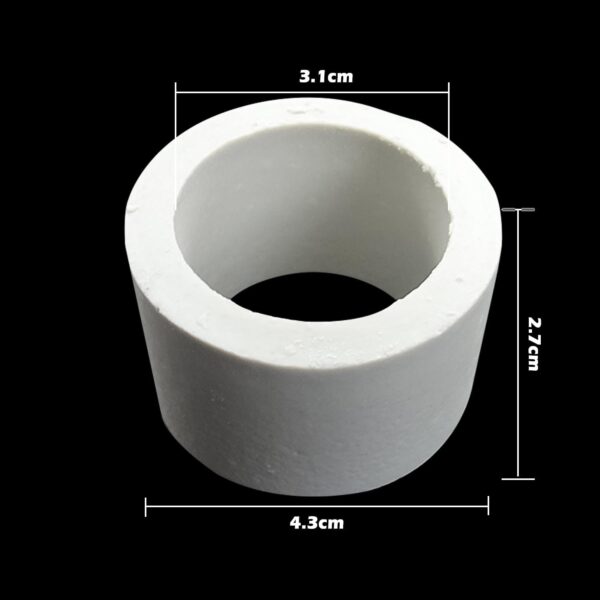HAICN Ceramic Rings for Live Aquarium Plants Water Plants Fixed Ring Fish Tank Holder Plant Gravity Ring Aquarium Fish Tank Anti-Floating Accessories (10) - Image 2