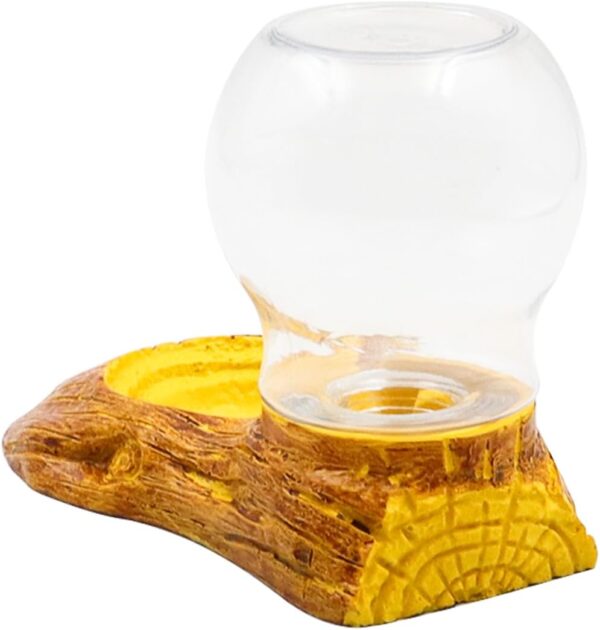 ZONADAH Reptile Water Basin Pet Automatic Waterer Dispenser Reptile Water Feeder Turtle Feeding Food Dish for Reptile Amphibians Tortoise Lizard Hamster - Image 4