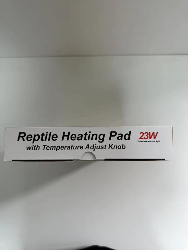 FIPASEN Reptile Heating Mat with Temperature Adjustment, 8x12 Inch Terrarium Heat Mat for Tortoise/Snakes/Lizard/Gecko/Hermit Crab/Frog/Spider/Insect Breeding/Plant Box - Upgraded Reptile Heating Pad - Image 14