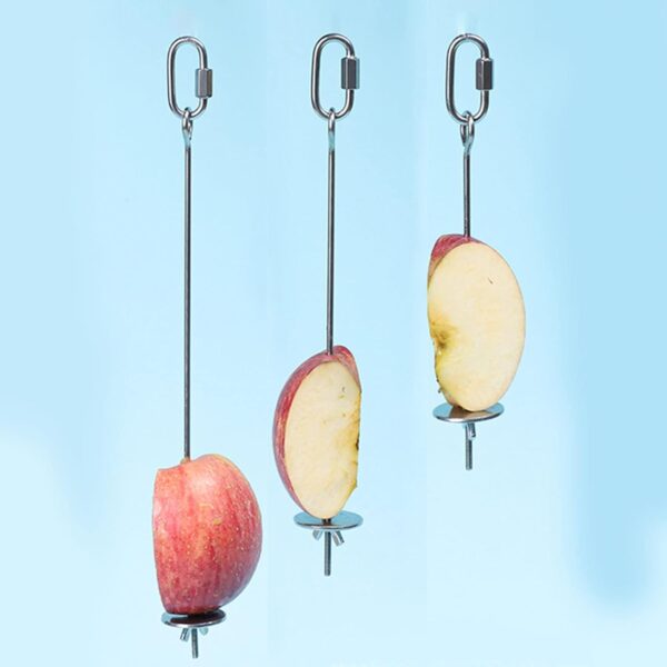 Pet Bird Food Feeder Stick Bulk Birds Food Fruit Skewer Hanging Stick Treat Tool Parrot Cage Feeding Toy Pet Supplies - Image 4