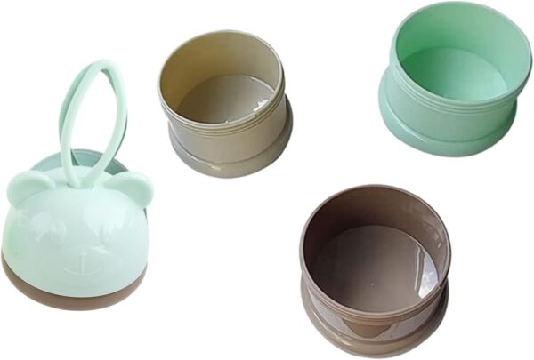 Portable Bird Feeder Cups Parrot Food Treat Box Compact Food Storage Container For Birds Travel Cage For Carrier - Image 6