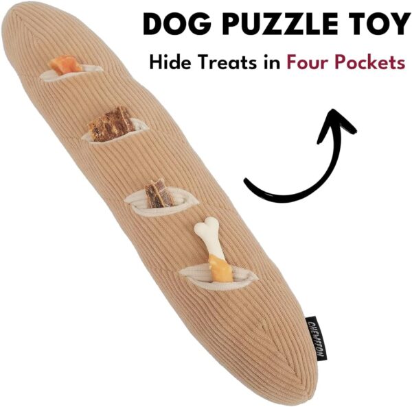 CHEWFFON Dog Toy, Interactive Dog Toys, Enrichment Dog Toys for Boredom,Dog Puzzle Toys, Squeak Dog Toys Stress Release,Dog Snuffle Toys Foraging Instinct Training Suitable for Medium and Large Dogs - Image 2