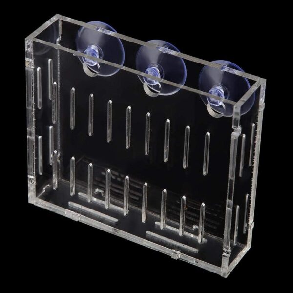 Fish Tank Water Plants Planter Aquarium Plant Water Grass Cup Landscape Plants Cultivation Basin Cup with Suction Cups Acrylic Flowerpot Home Decor - Image 3
