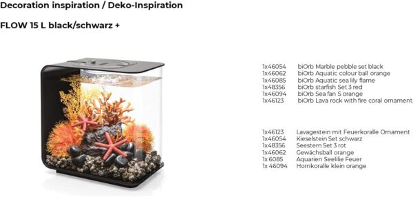 biOrb Aquarium Sea Lily fire - Image 5