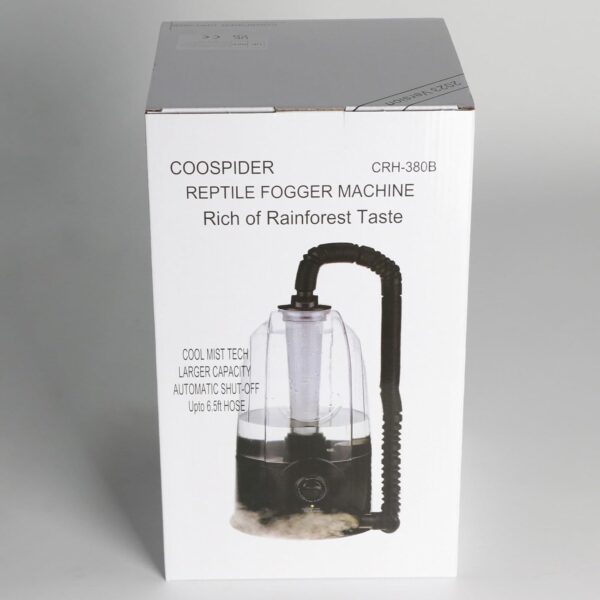 Coospider Reptile Fogger Terrariums Humidifier Fog Machine Mister 3L Large Tank 380L/hr High Volume Fog Ideal for Paludarium/Vivarium/Reptiles/Amphibians/Herps - Image 9