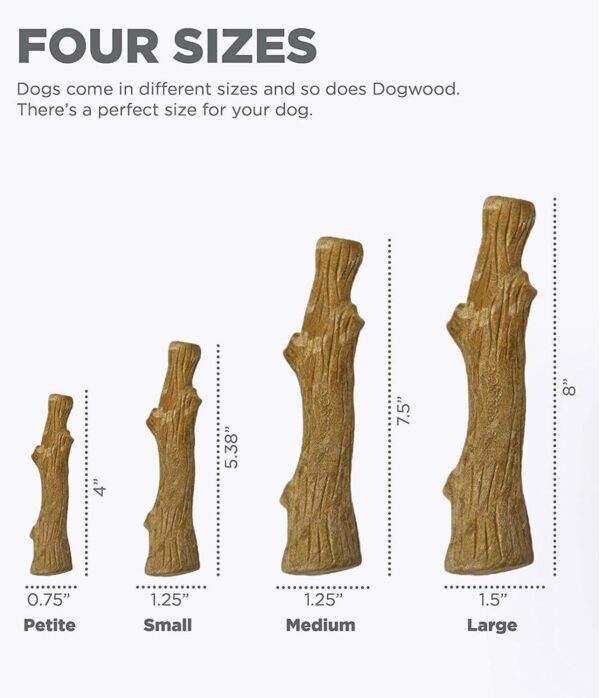 Petstages Dogwood Wood Alternative Dog Chew Toy, Small - Image 4