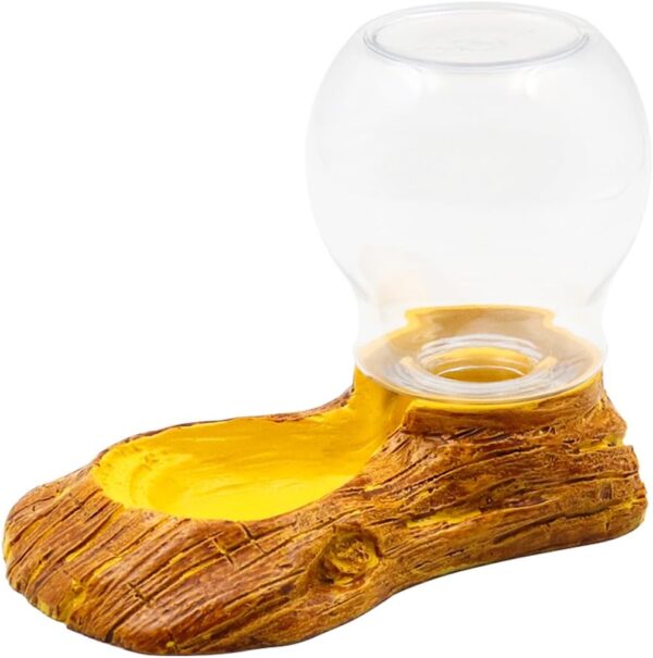 ZONADAH Reptile Water Basin Pet Automatic Waterer Dispenser Reptile Water Feeder Turtle Feeding Food Dish for Reptile Amphibians Tortoise Lizard Hamster - Image 3