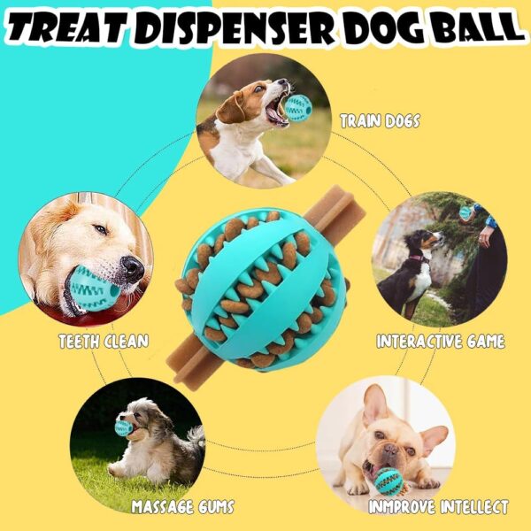10Pcs Dog Chew Toys for Small Dogs, Puppy Teething Ball Toys, Dog Toys for Boredom, Squeaky Plush Dog Toys Set for Small Medium Dogs - Image 7
