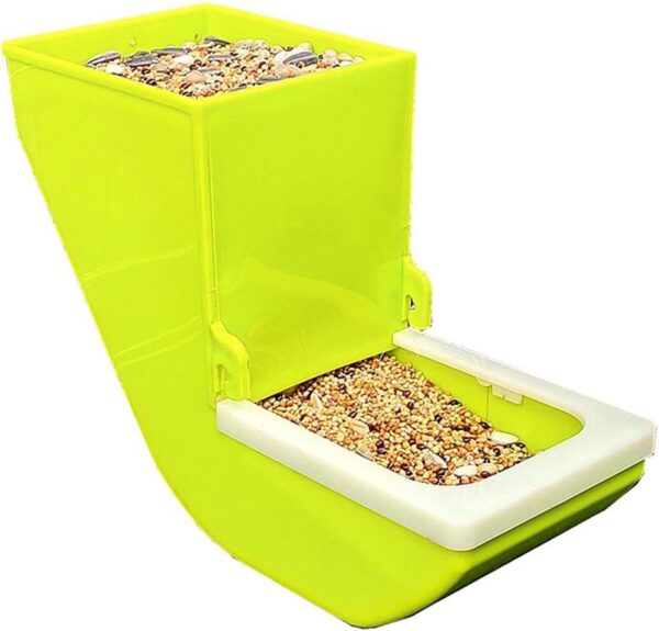 Birds Food Bowl Food Dispenser for Cage Canary Parakeet Pet Bird Cage Food Feeder for Cage Feeding Device - Image 8
