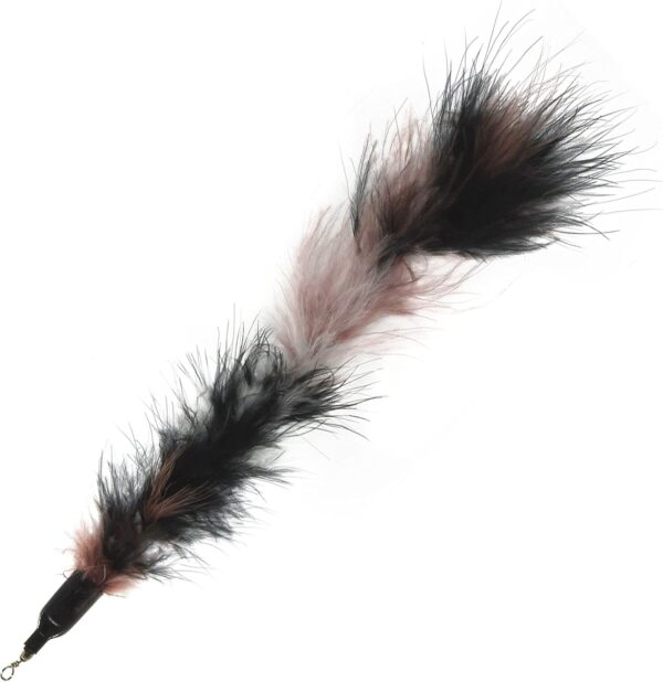 onebarleycorn Cat Toys Feather Refills for Cat Wand Toys Interactive include Replacement Feathers - Image 8