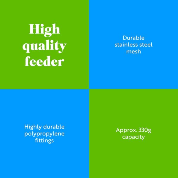 RSPB 9 inch Hanging Classic Peanut Feeder, Supporting the RSPB Charity, Easy Clean for Garden & Outdoor use - Image 3