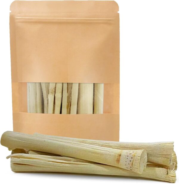 Barley Ears 300g Sweet Bamboo Sticks Rabbit Gerbil Hamster Chew Toys Pet Guinea Rat Gerbil Small Animals Chew Toys for Teeth Rabbit Boredom Breakers - Image 4