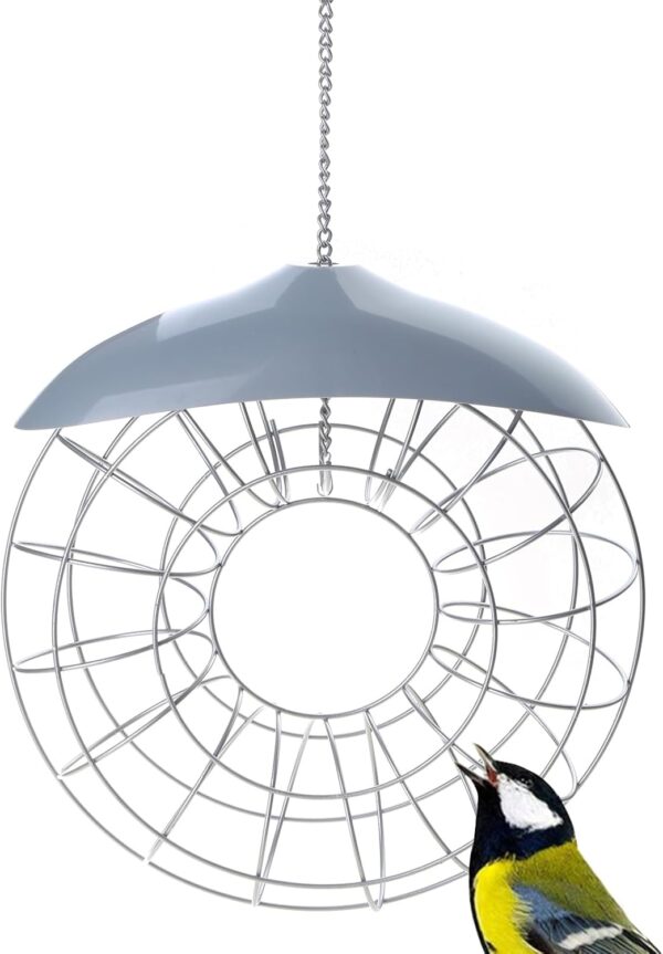 Hanging Feeder For Wild Birds Feeder Basket For Lovebirds Garden Sparrows Wild Bird Feeding Food Dispenser Storage - Image 6