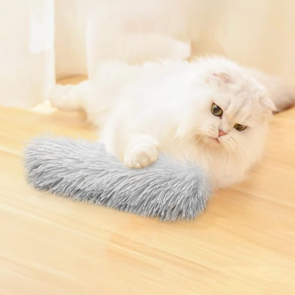 FELISTORY Cat Catnip Toys for Indoor Kitten: 3 Pcs Interactive Cat Kicker Toy with Catmint and Crinkle Plush Cat Chew Teething Clean Toy for Small Cats - Image 2