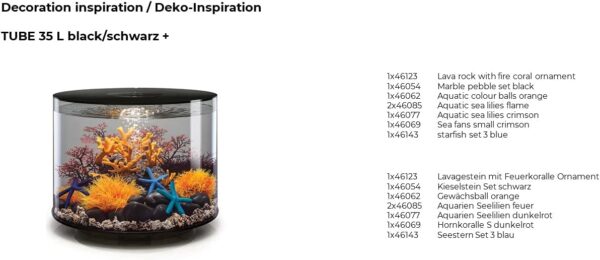 biOrb Aquarium Sea Lily fire - Image 3