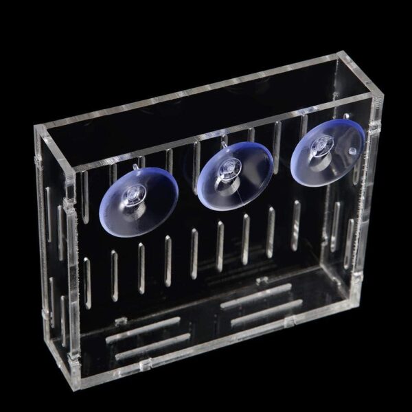 Fish Tank Water Plants Planter Aquarium Plant Water Grass Cup Landscape Plants Cultivation Basin Cup with Suction Cups Acrylic Flowerpot Home Decor - Image 4
