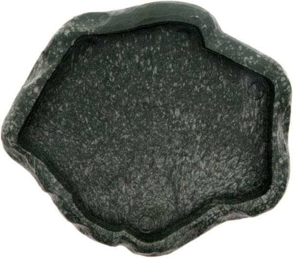 Uotyle Reptile Feeding Bowl, Crawler Pet Feeding Round bowl Food Water Non-toxic Resin Dish Suitable for Reptile Turtle Tortoise Scorpion Lizard Crabs Pets Supplies Cyan Small - Image 4
