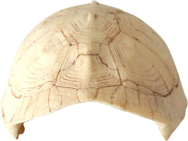 OMEM Reptile Hideout Hide Caves Simulation Turtle Shell Breeding Shelter Terrarium Decor for Snake, Spider, Scorpion, Lizard, Hermit Crab and Other Small Animals - Image 4