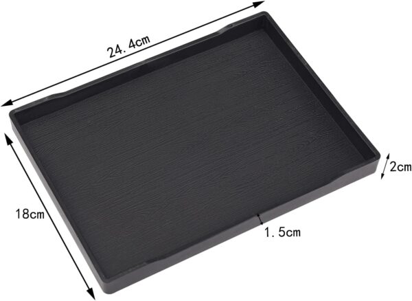 HIXNUG Reptile Bowl Square Water Food Dish Large Animal Pet Supplies for Bathing Feeding Feeding Pet Supplies (Large) - Image 2
