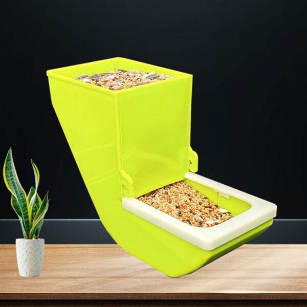 Birds Food Bowl Food Dispenser for Cage Canary Parakeet Pet Bird Cage Food Feeder for Cage Feeding Device - Image 2