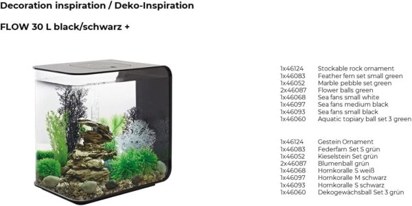 biOrb Horn Coral S Black - Image 5