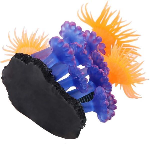 Artificial Coral Plant Aquarium Simulation Artificial Plant Silicone Coral Sea Anemone for Fish Tank Landscape Decoration Ornaments - Image 8