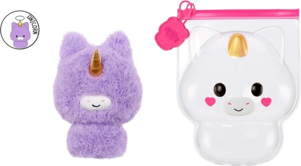 Fluffie Stuffiez Small Collectible Plush - UNICORN - Suprise Reveal Unboxing with ASMR Fidget DIY Fur Pulling, Ultrasoft Fluff - Great for Kids Ages 4+ - Image 6